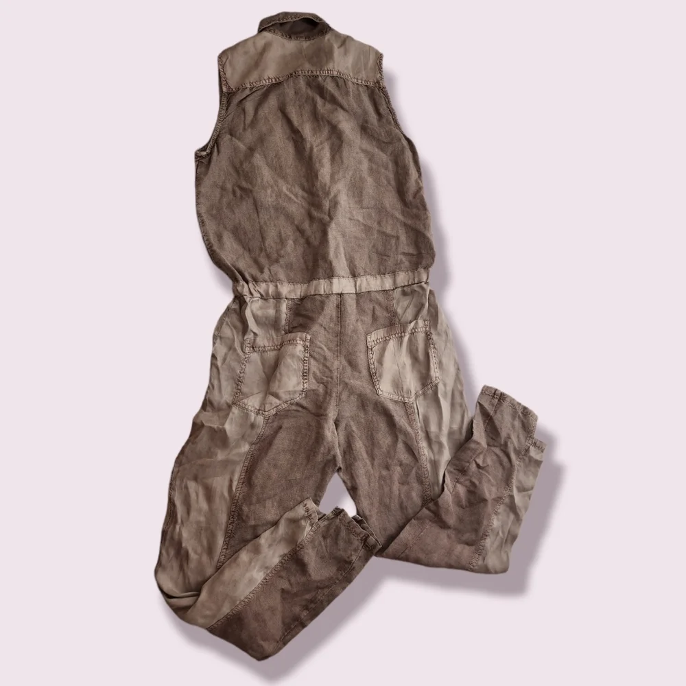 Young Fabulous & Broke Linette Jumpsuit in Teak - Picture 3 of 5